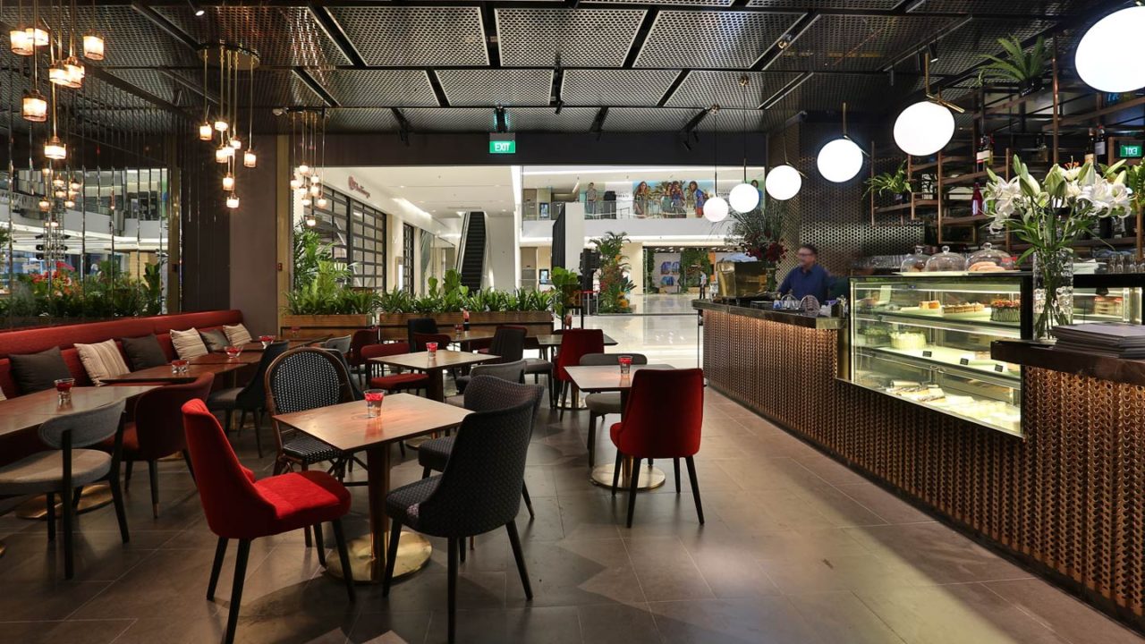 Café Terrace Saigon Center - AA Corporation | Vietnam Interior Fit-out &  High Quality Furniture Manufacturer